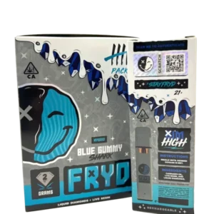 Product packaging on a clean background